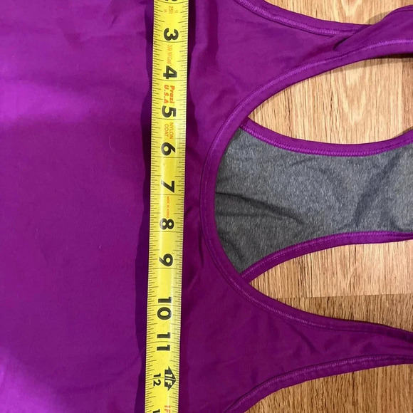 Athleta Purple Gray Tank Top small - Picture 5 of 7